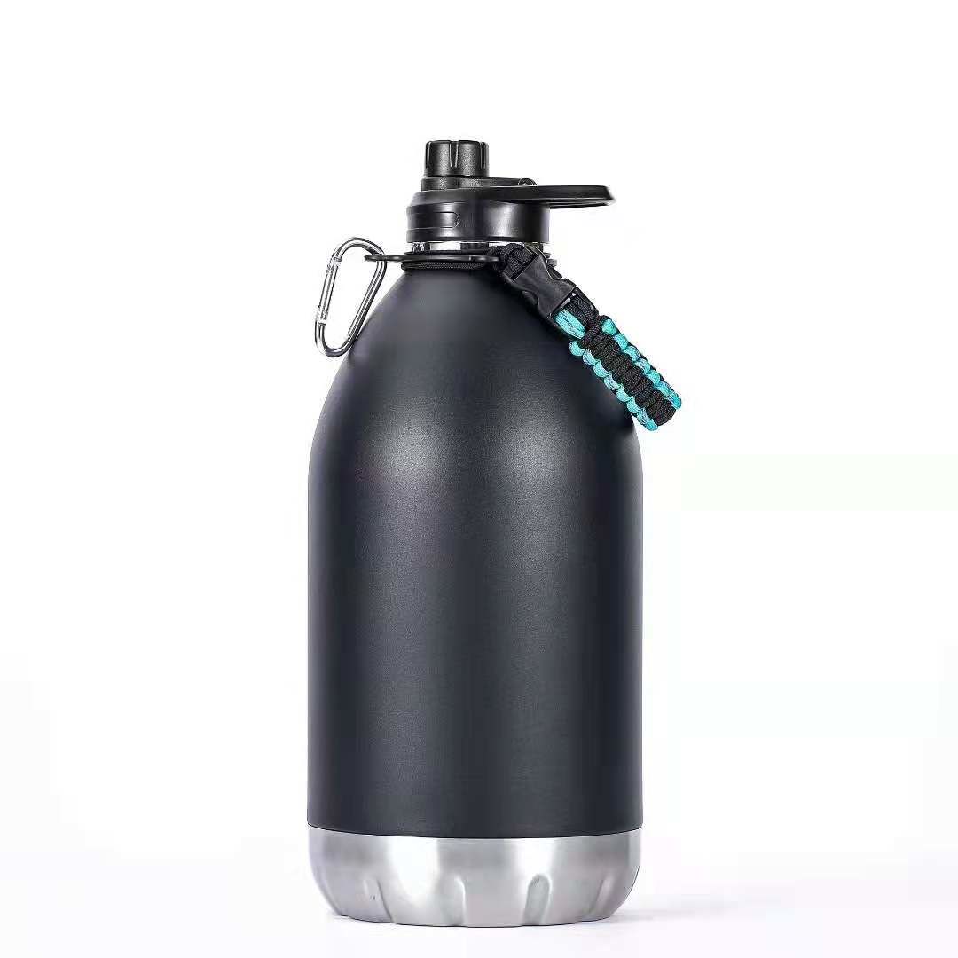 Wholesale One Gallon Iron Flask Water Bottle Hydroflask Metal Hydrojug