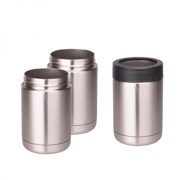 Double Wall Travel Cup Insulated Stainless Steel Coffee Mug Beer Tumbler 10oz