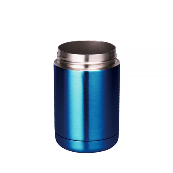 Thermos Vacuum Cola Holder Double Wall Stainless Steel Insulated Can 10oz/16oz