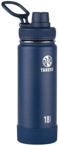 Takeya Actives Insulated Stainless Steel Water Bottle with Spout Lid