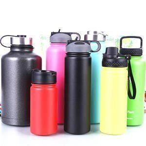 550ml 18 OZ Insulated Hydroes Water Bottle Stainless Steel Vacuum Thermos  Flask with Straw Lid for Sports - AliExpress