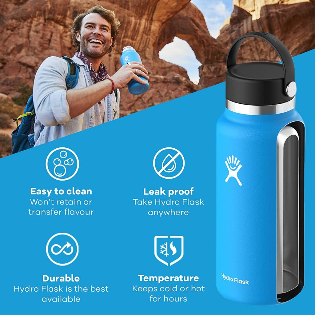 what size hydro flask water bottle