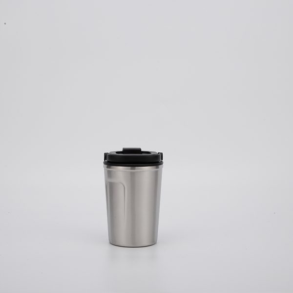 Double Wall Stainless Steel Vacuum Insulated Coffee Cup With Handle