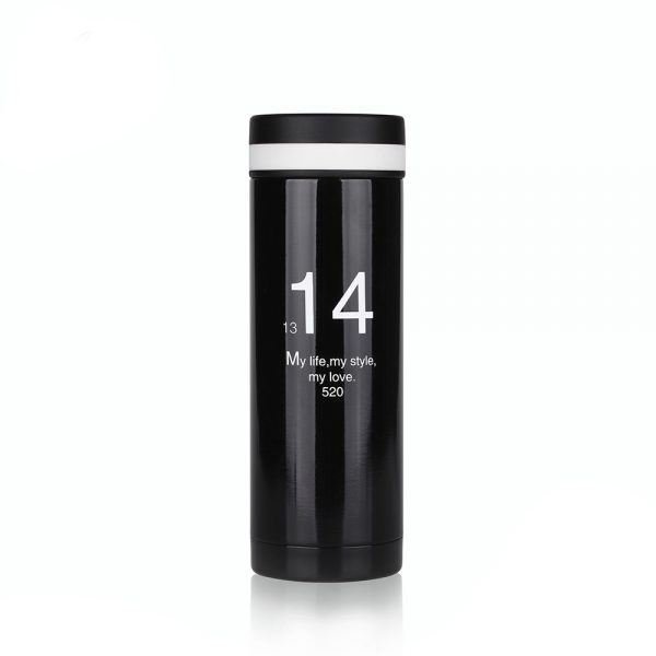 Customizable Double Layer Vacuum Stainless Steel Water Bottle 300ml