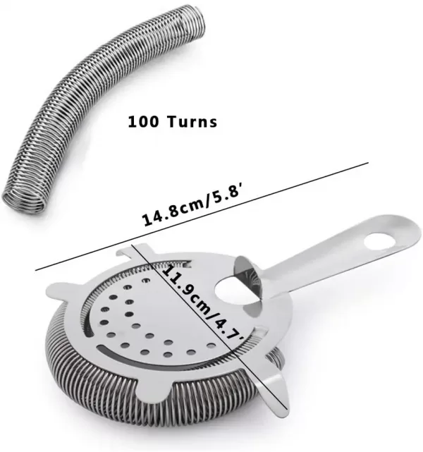 Cocktail Strainer Stainless Steel Bar