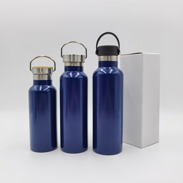 Logo Customization Power Coating Double Wall Stainless Steel Water Bottle
