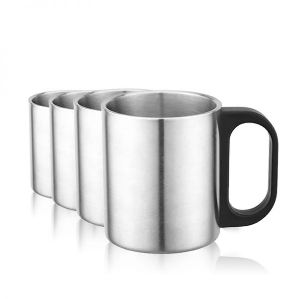 Stainless Steel Coffee Beer Mug with Handle